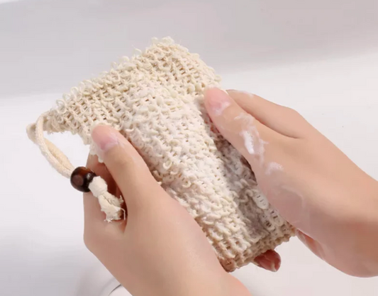 Sisal Soap Saver Pouch